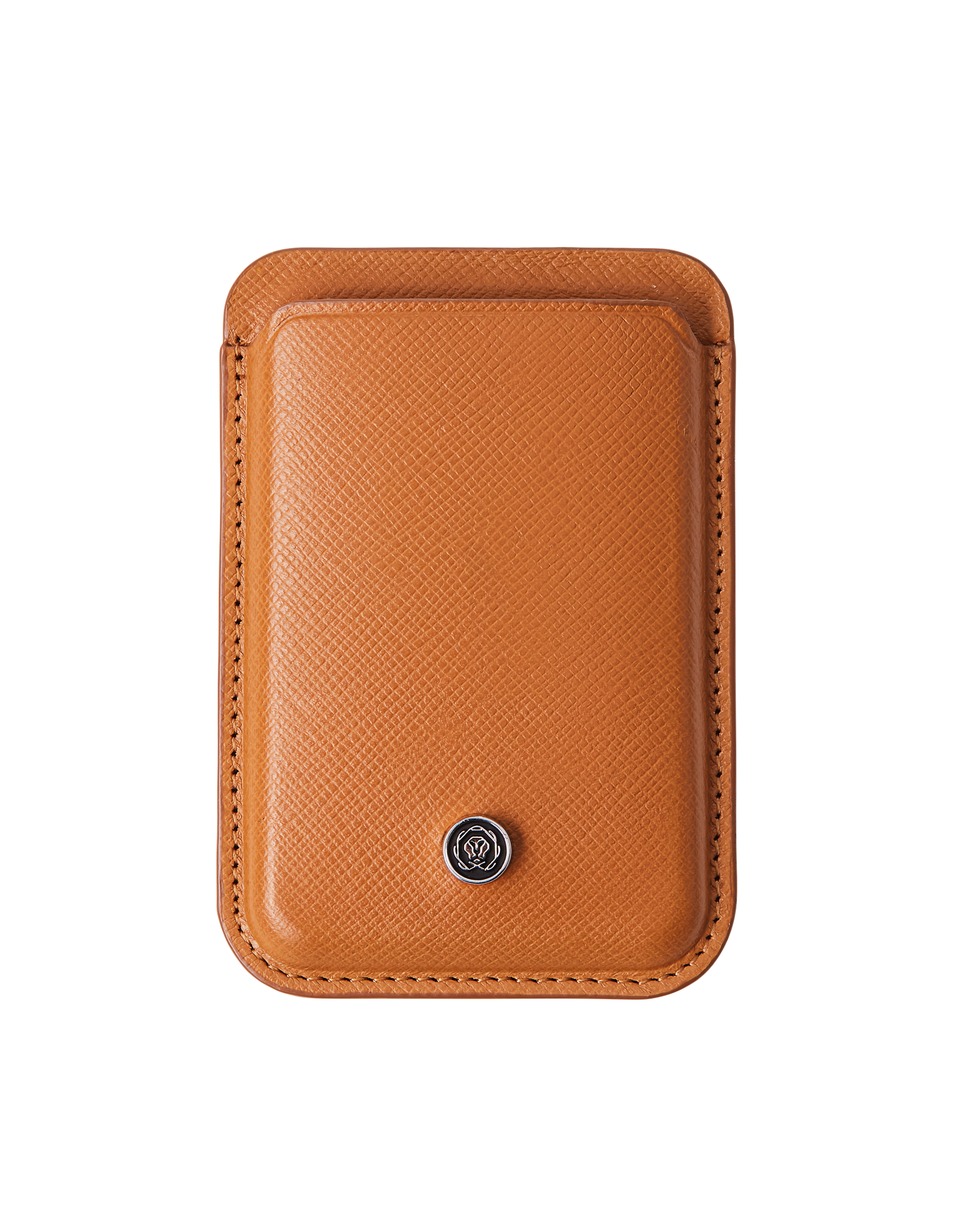 Cross Leather Magnetic Card Holder