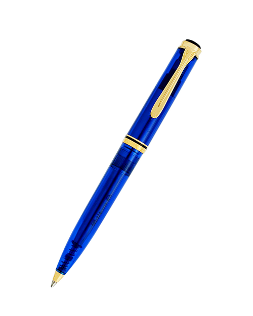 Pelikan Souverän® Special Edition K600 Transparent Blue Ballpoint