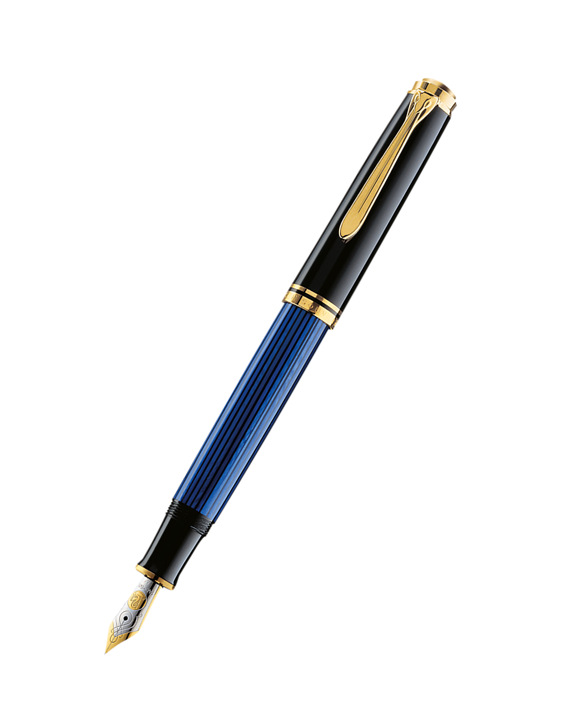 Pelikan Souverän® M400 Black/Blue Fountain Pens