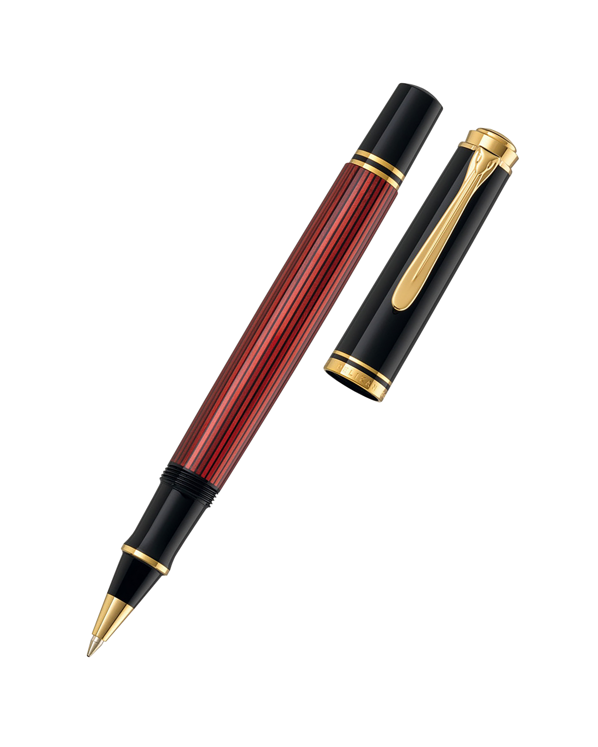 Pelikan R800 Vs R600 Pelikan Souverän® R600 Black/Red Rollerball Pens – Culmer Pen