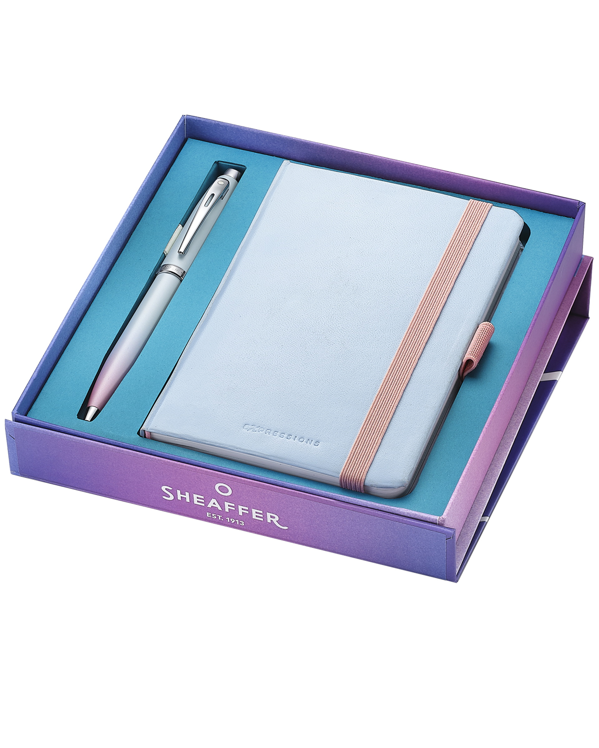 Sheaffer Gift Set with 100 Expressions Ballpoint Pen and Small Notebook